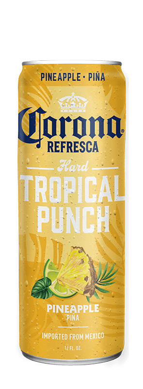 esp corona refresca hard tropical punch pineapple