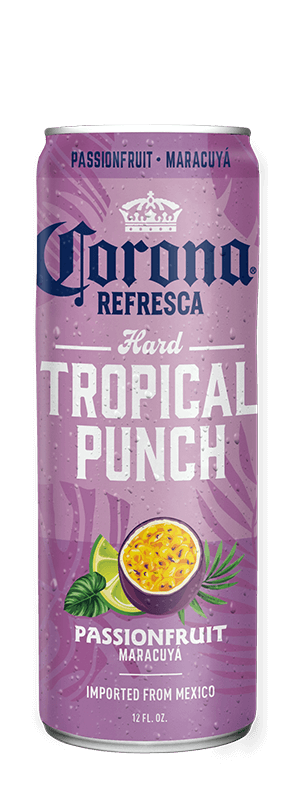 esp corona refresca hard-tropical punch passionfruit
